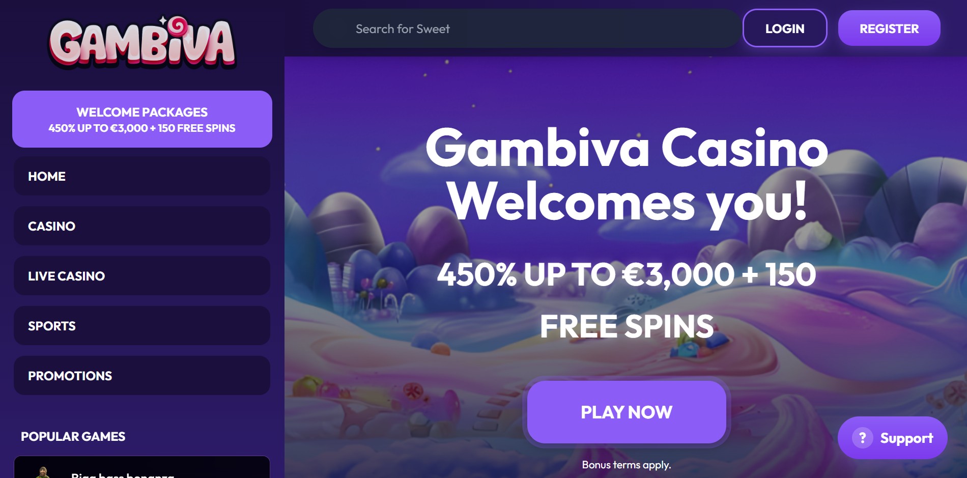 Review of Gambiva casino